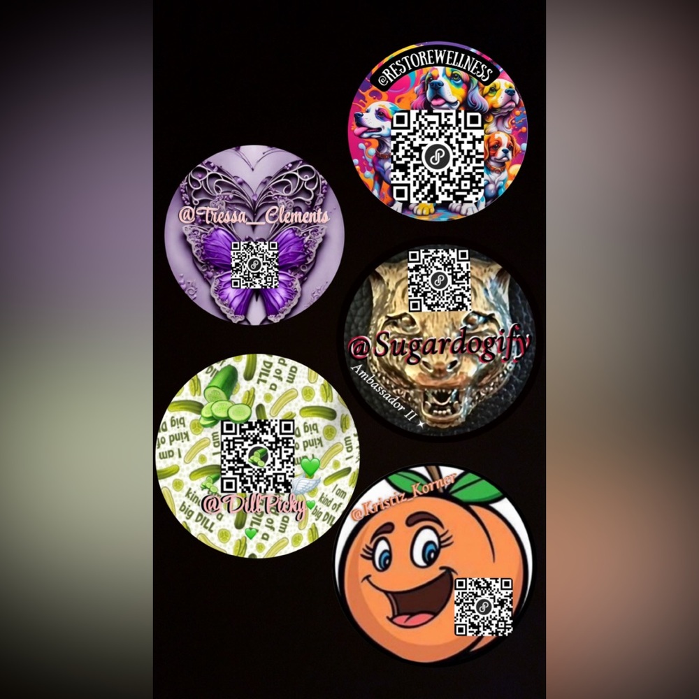 100 CUSTOM QR CODE STICKERS - Picture 7 of 16